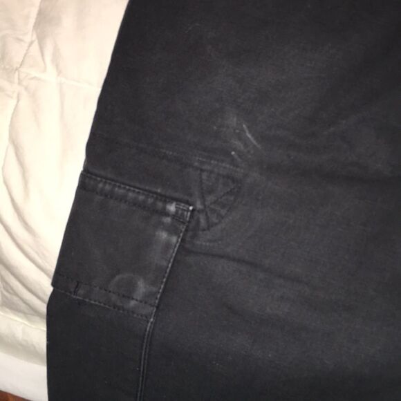 Black Callaway Golf Long Cotton Cargo Shorts 36! - Picture 4 of 4